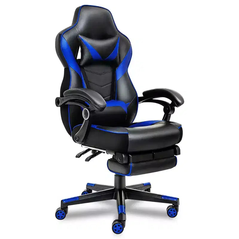 Chaise de jeu avec repose-pieds et support lombaire