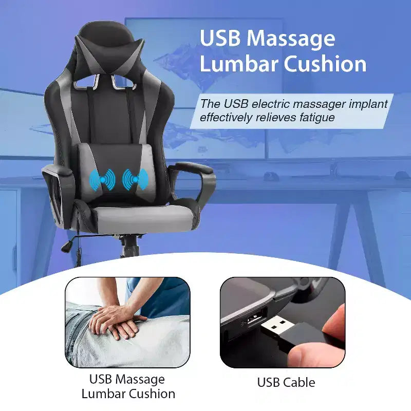 Chaise de bureau de massage Gaming Chiar confortable et élégante
