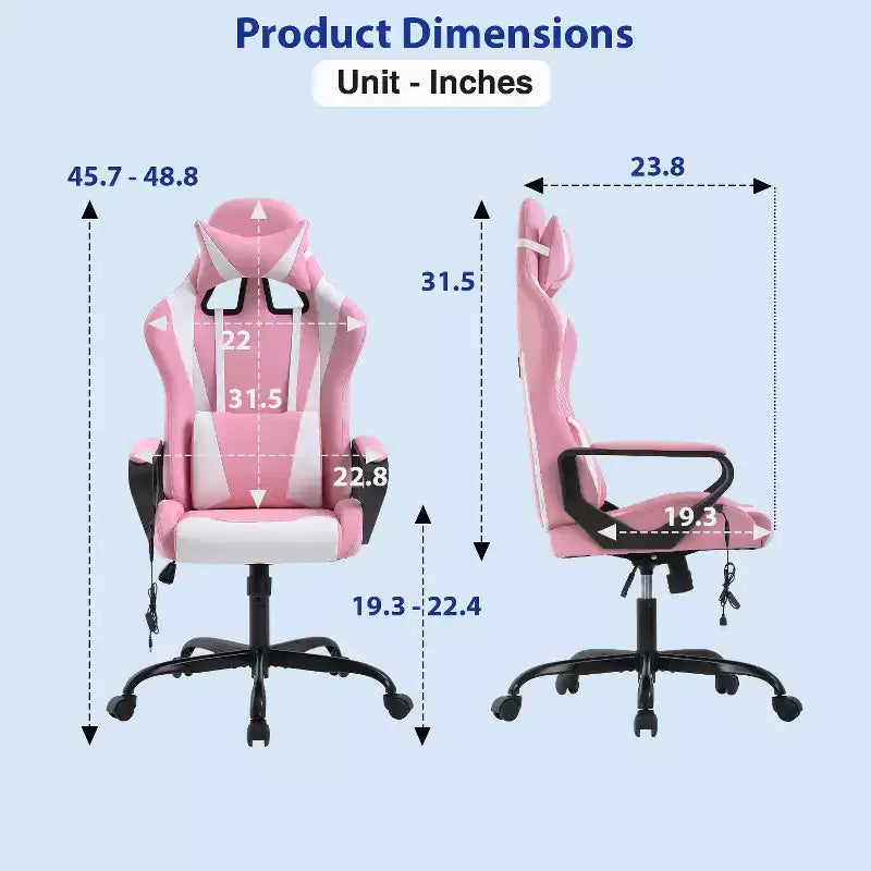 Chaise de bureau de massage Gaming Chiar confortable et élégante