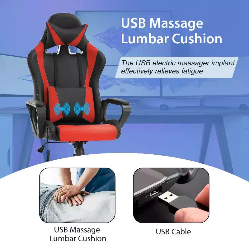 Chaise de bureau de massage Gaming Chiar confortable et élégante