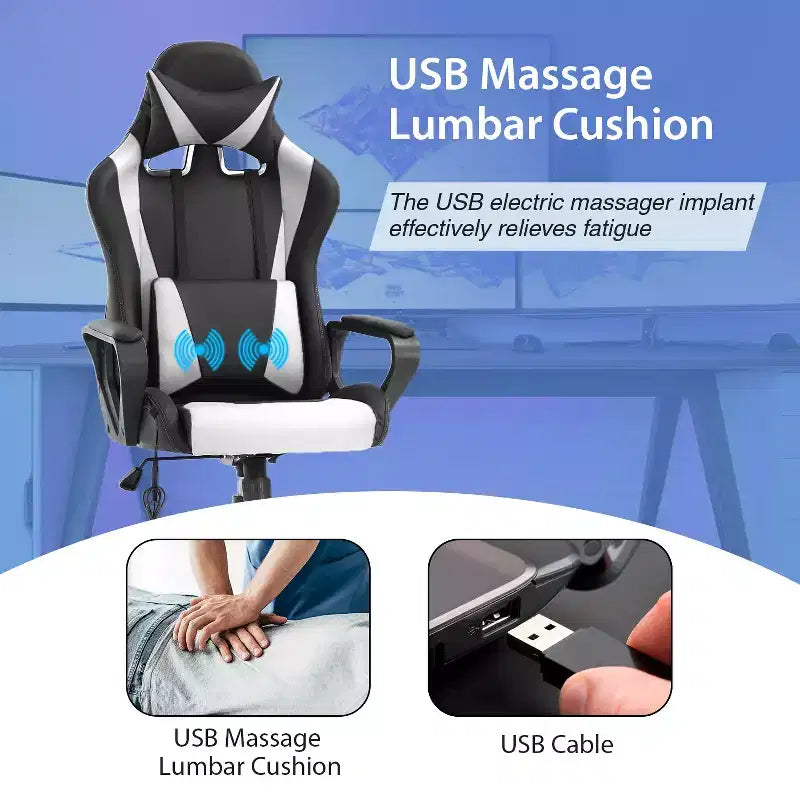 Chaise de bureau de massage Gaming Chiar confortable et élégante
