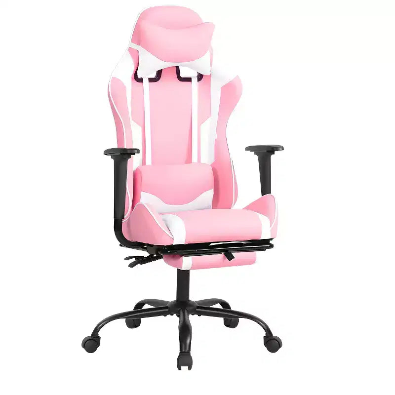 Chaise Gaming Fauteuil Gamer avec Support Lombaire
