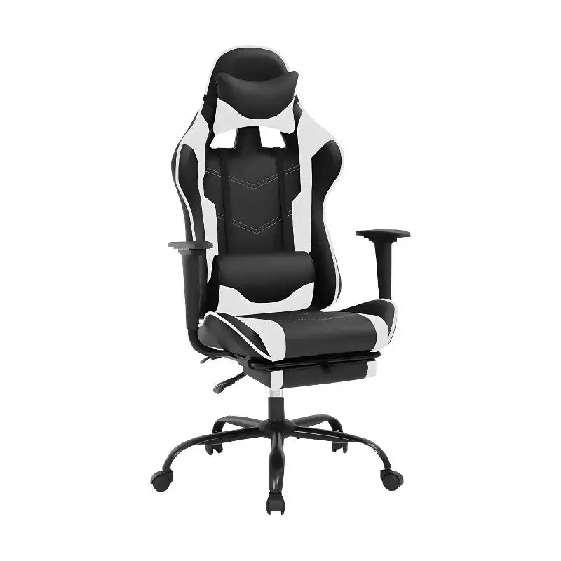Chaise Gaming Fauteuil Gamer avec Support Lombaire