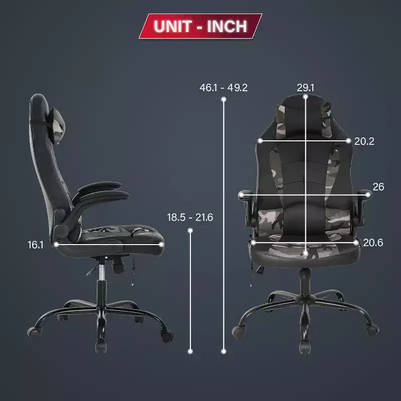 Chaise de jeu Fauteuil de bureau