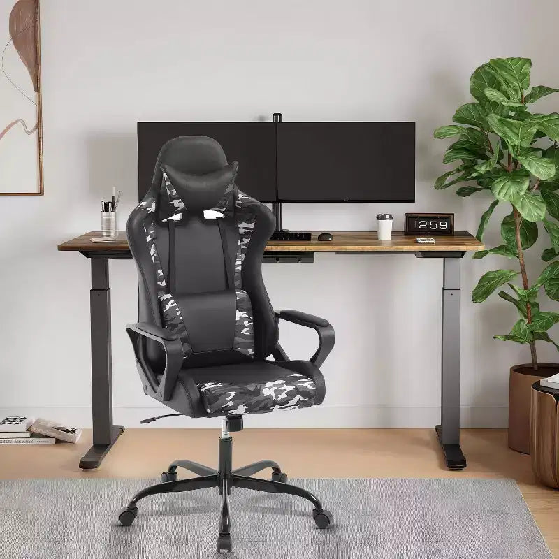 Chaise de bureau gamer Fauteuil de bureau Chaise d'ordinateur