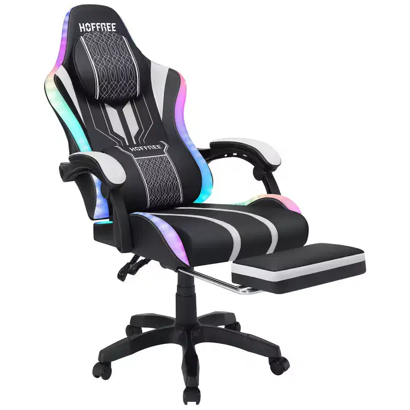 Fauteuil de bureau gaming ergonomique massant XL