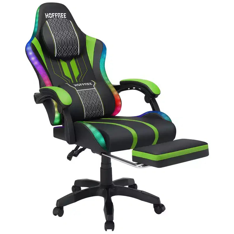 Fauteuil de bureau gaming ergonomique massant XL