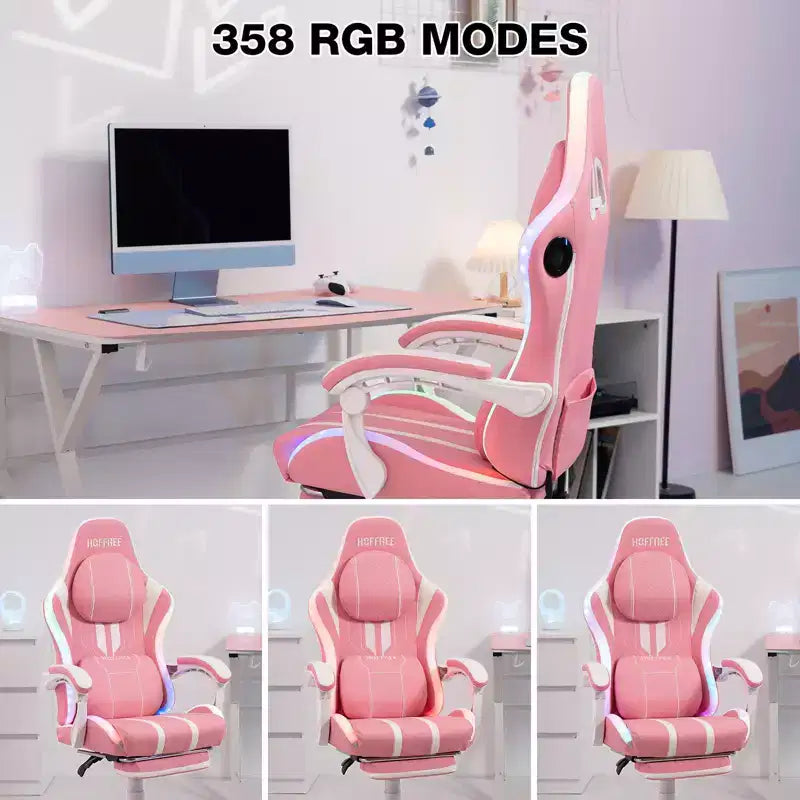 Fauteuil de bureau gaming ergonomique massant XL