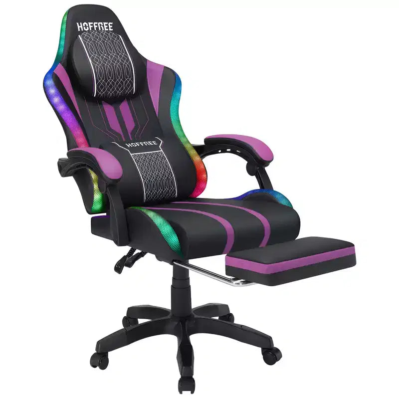 Fauteuil de bureau gaming ergonomique massant XL