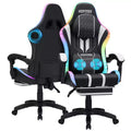 Fauteuil de bureau gaming ergonomique massant XL