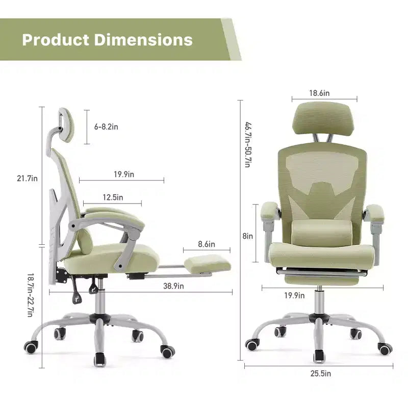 Chaise de jeu ergonomique en maille