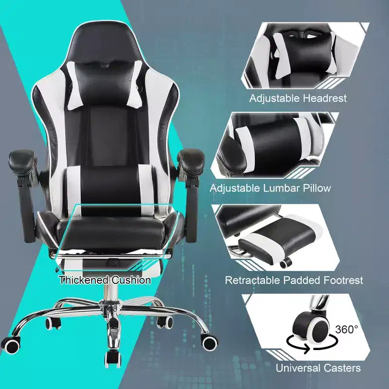 Fauteuil de gaming inclinable
