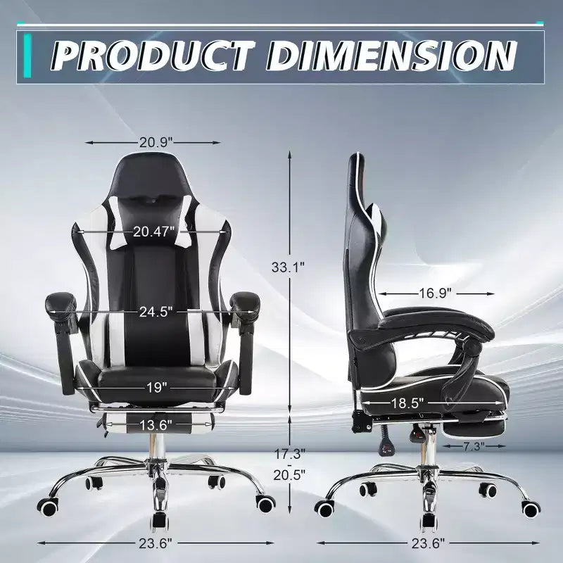 Fauteuil de gaming inclinable