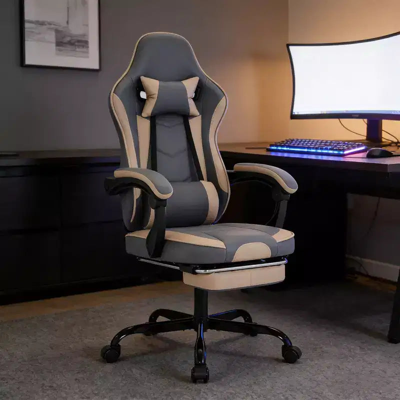 Chaise de jeu, chaise d'ordinateur ergonomique
