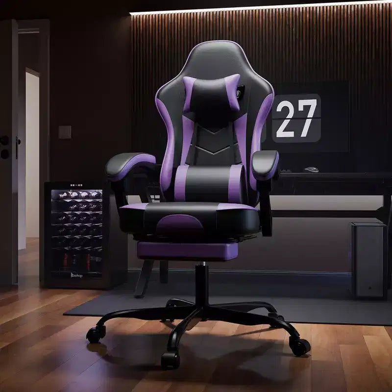 Chaise de jeu, chaise d'ordinateur ergonomique