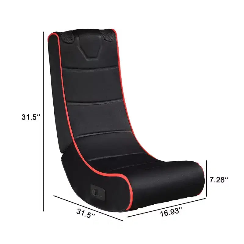 Fauteuil de jeu pliable au sol avec Bluetooth