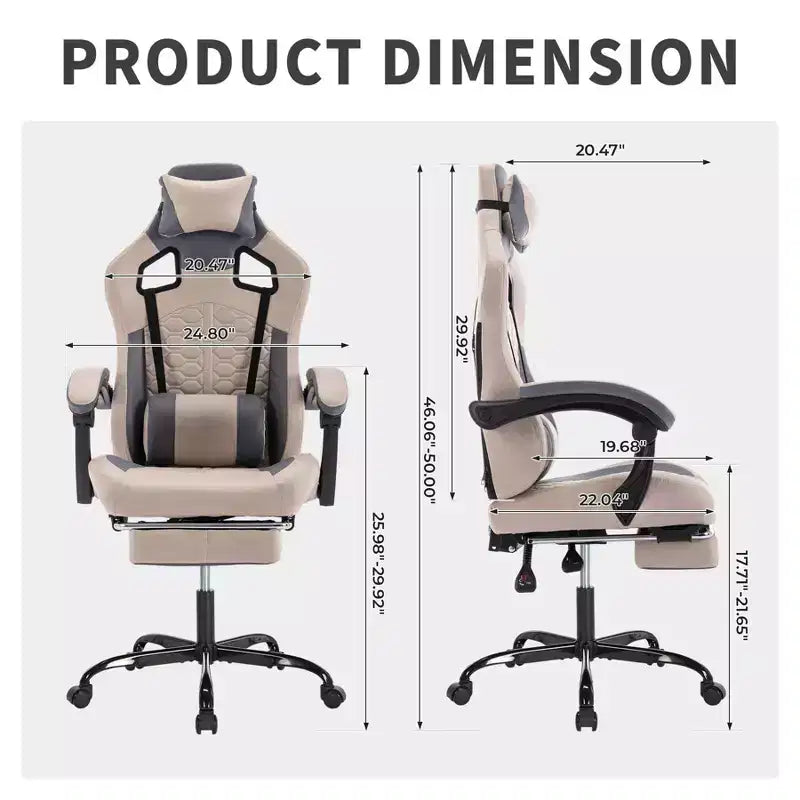 Fauteuils de bureau gaming pivotants