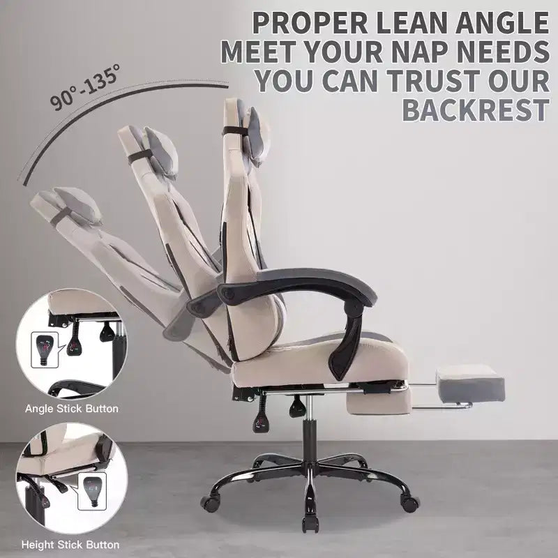 Fauteuils de bureau gaming pivotants