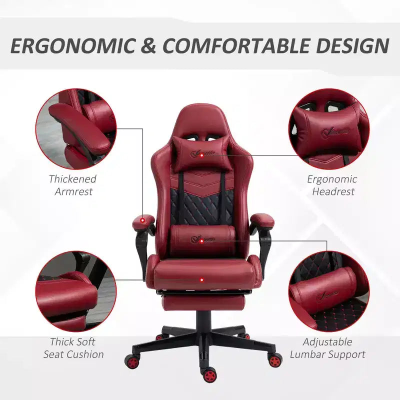 Chaise de jeu pivotante à 360° Chaises de bureau