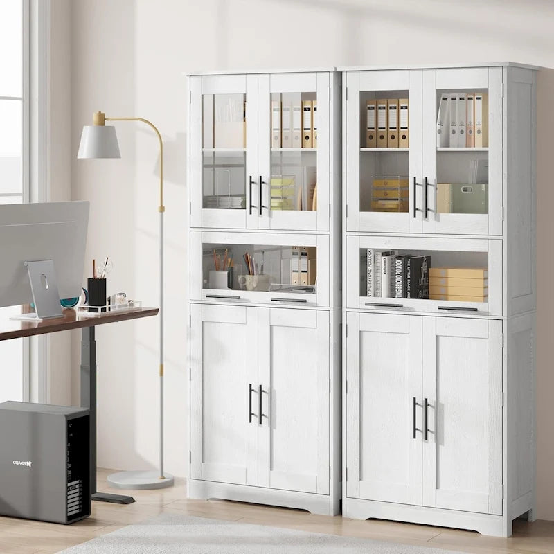 Armoire de salle de bain haute, Armoire de rangement pour le linge