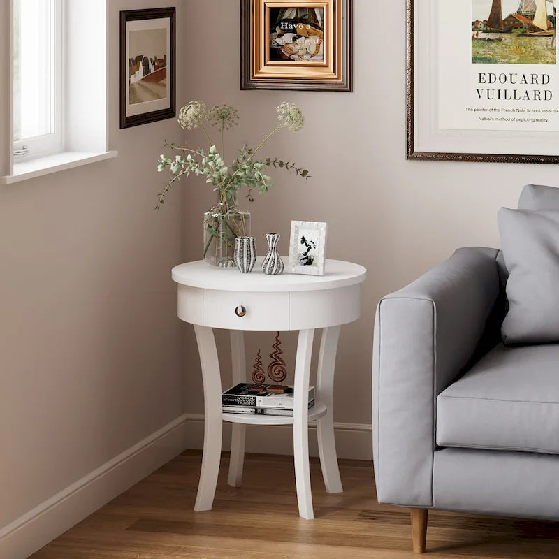 Table de Chevet Ronde