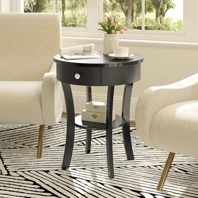 Table de Chevet Ronde