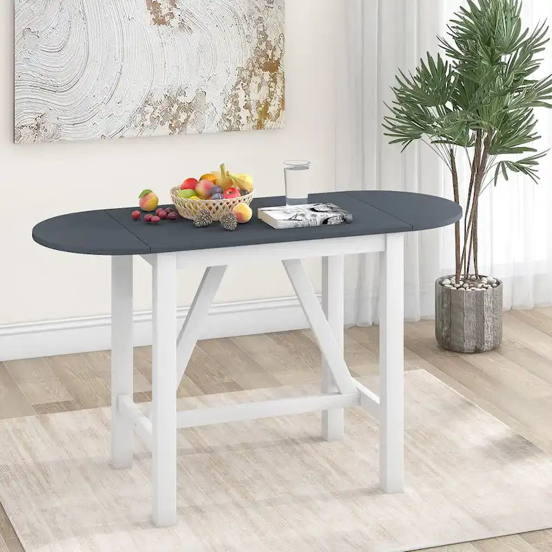 Table à manger en bois hauteur comptoir