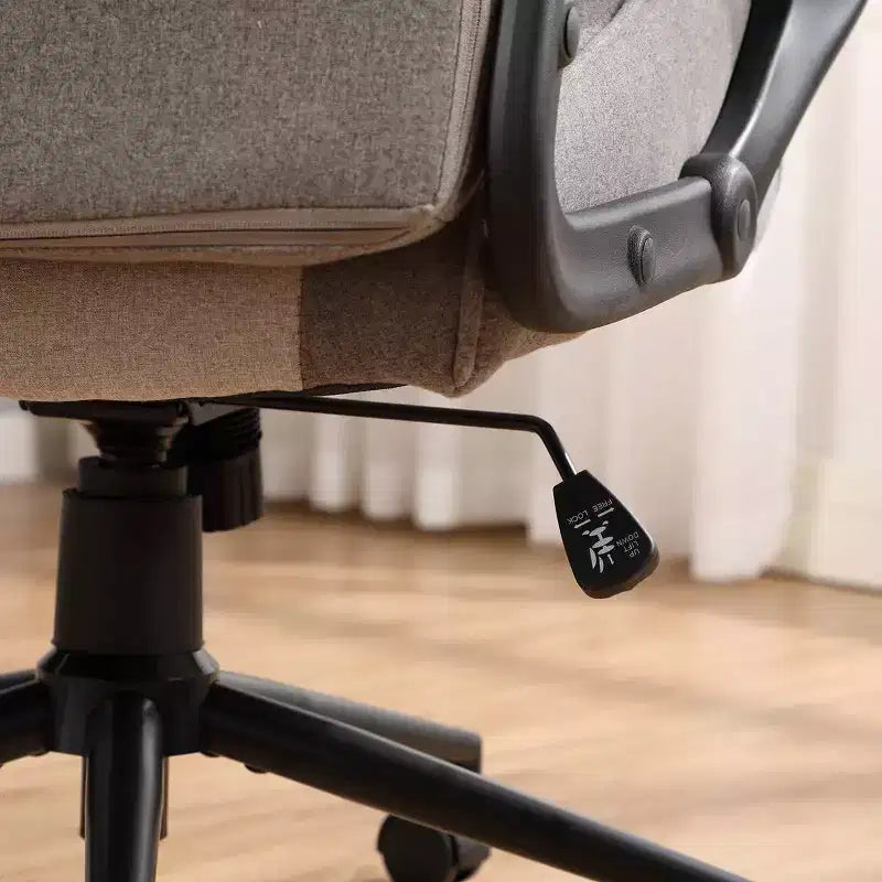 Chaise de jeu pivotante grise