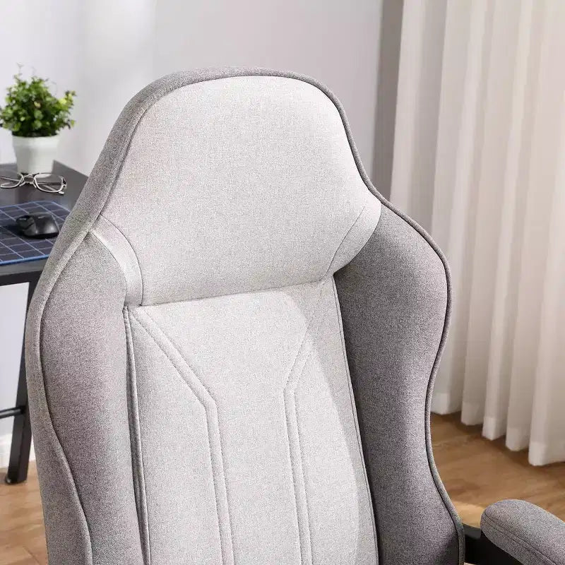 Chaise de jeu pivotante grise