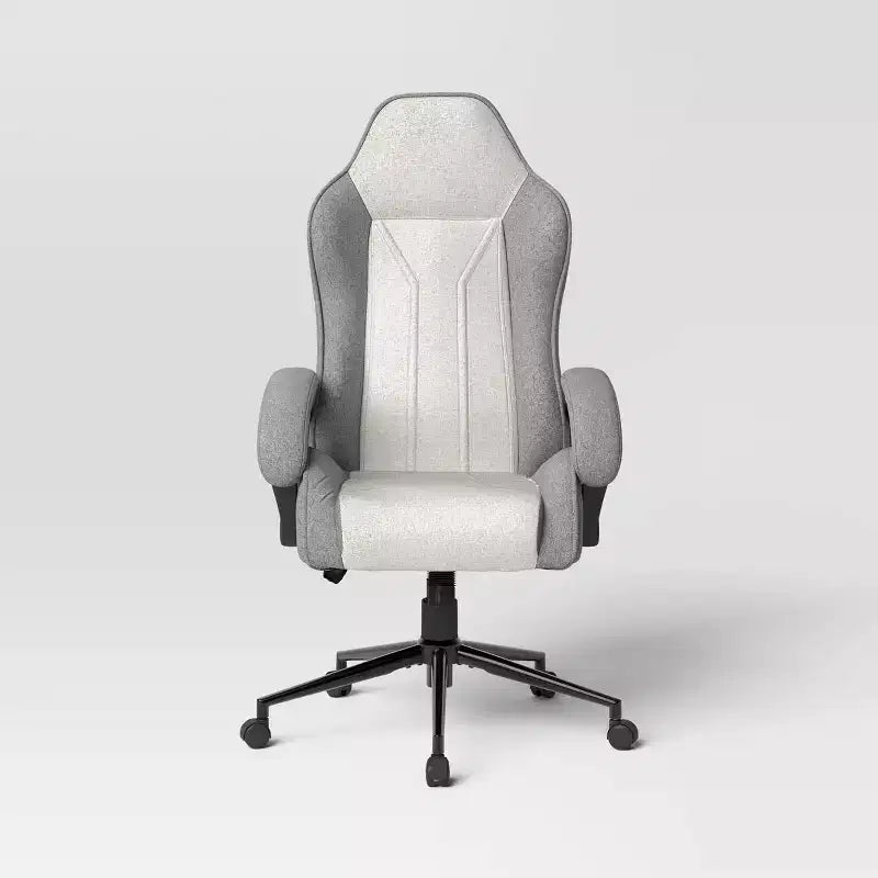Chaise de jeu pivotante grise