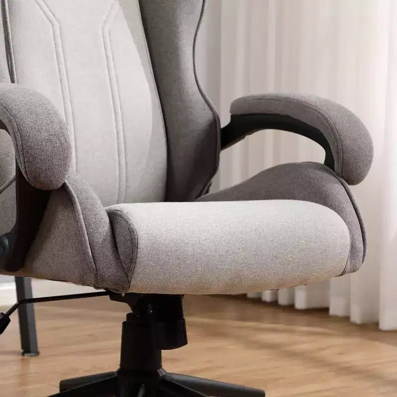 Chaise de jeu pivotante grise