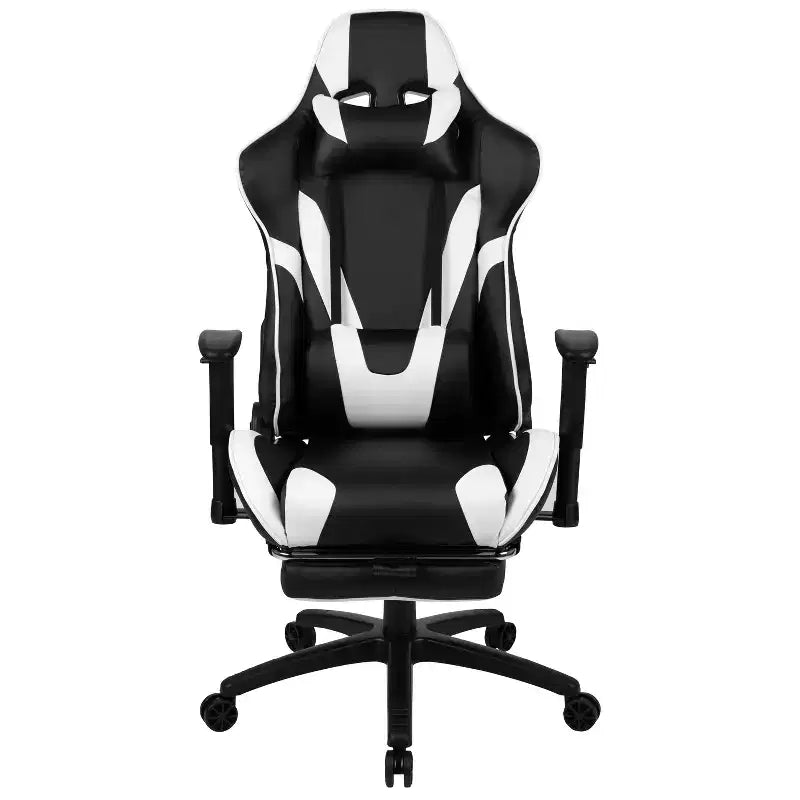 Fauteuil inclinable de jeu en similicuir