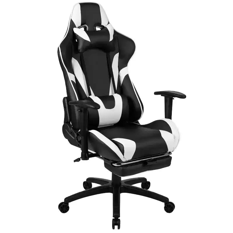 Fauteuil inclinable de jeu en similicuir