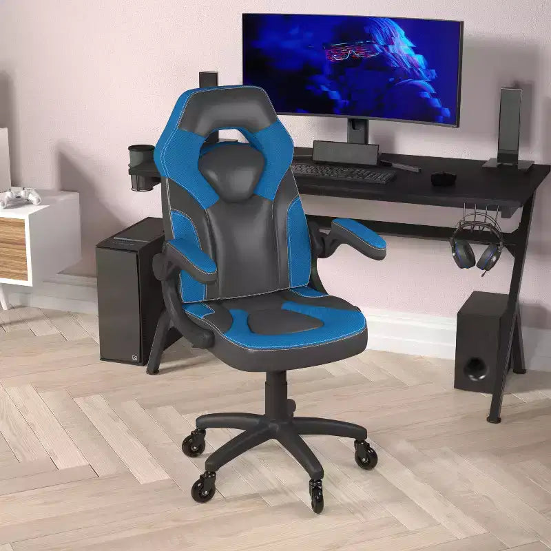 Chaise de jeu Chaise de bureau réglable pour ordinateur PC