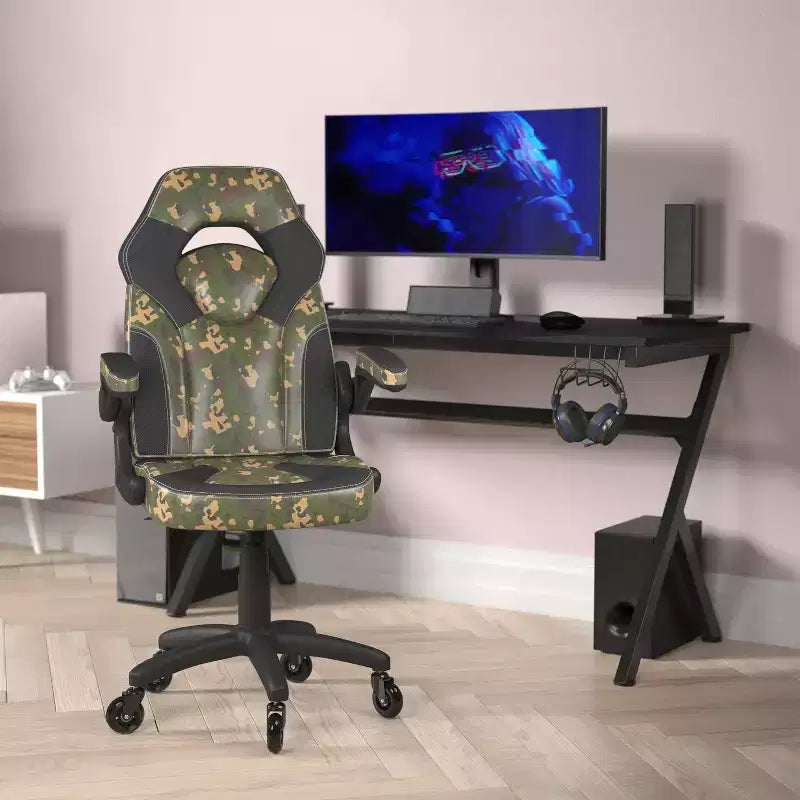 Chaise de jeu Chaise de bureau réglable pour ordinateur PC