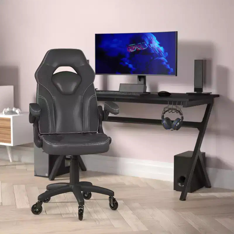 Chaise de jeu Chaise de bureau réglable pour ordinateur PC