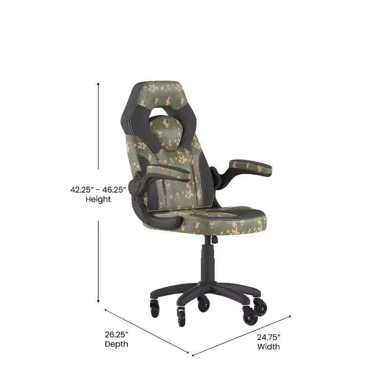Chaise de jeu Chaise de bureau réglable pour ordinateur PC