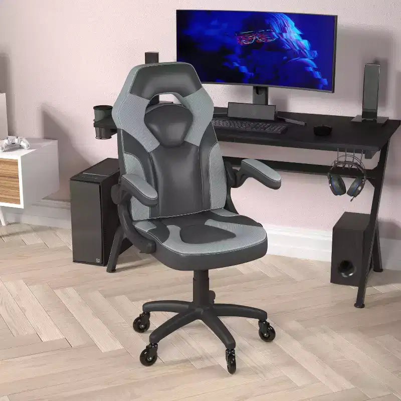 Chaise de jeu Chaise de bureau réglable pour ordinateur PC