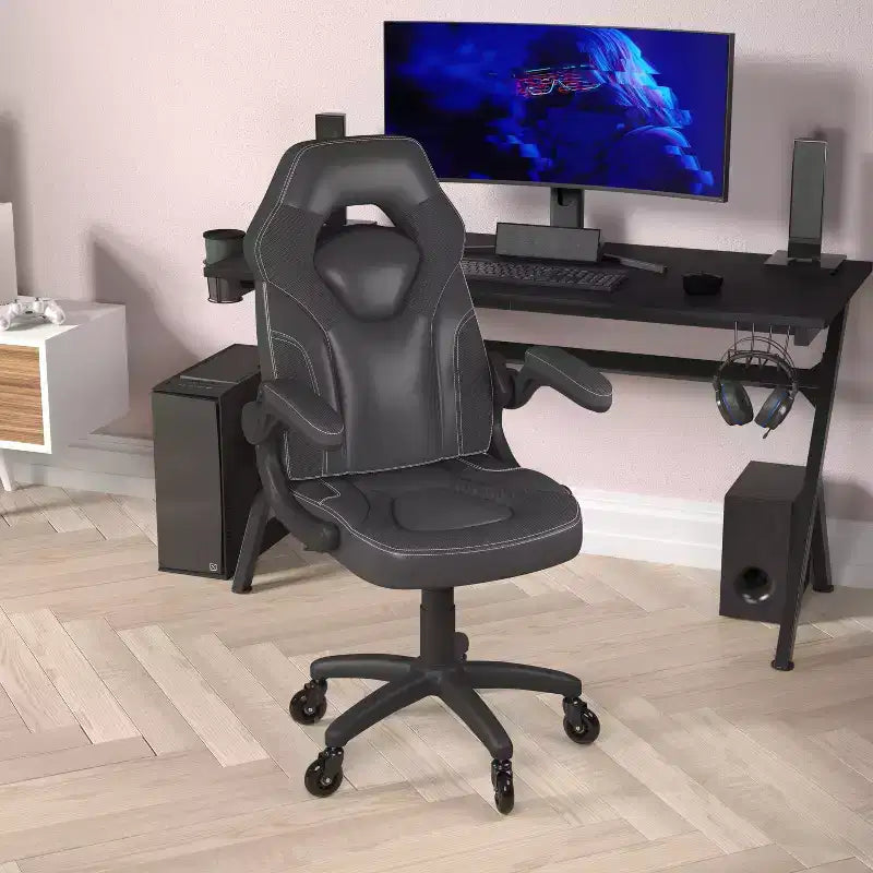 Chaise de jeu Chaise de bureau réglable pour ordinateur PC