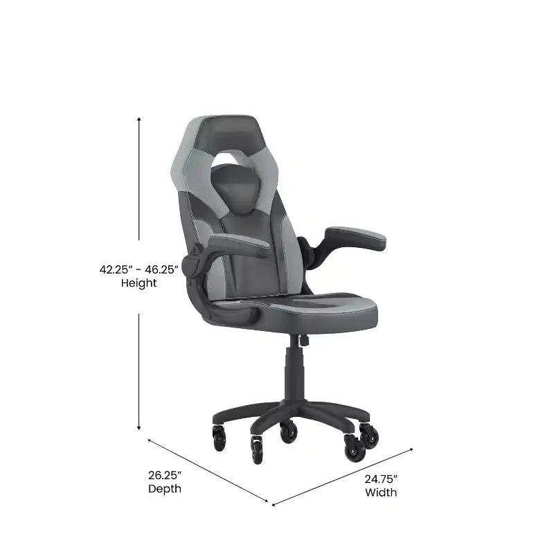 Chaise de jeu Chaise de bureau réglable pour ordinateur PC