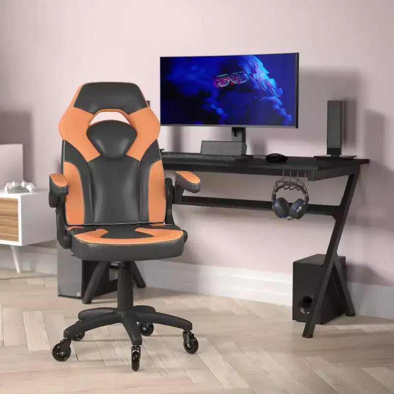 Chaise de jeu Chaise de bureau réglable pour ordinateur PC