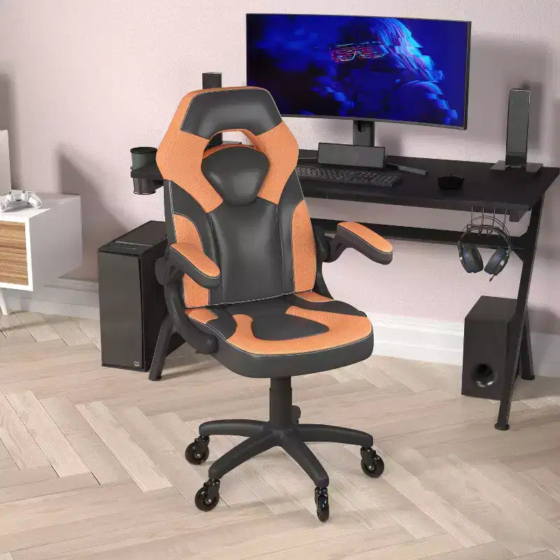 Chaise de jeu Chaise de bureau réglable pour ordinateur PC