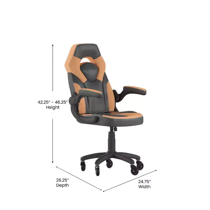 Chaise de jeu Chaise de bureau réglable pour ordinateur PC