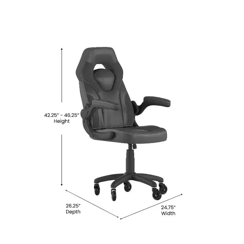 Chaise de jeu Chaise de bureau réglable pour ordinateur PC