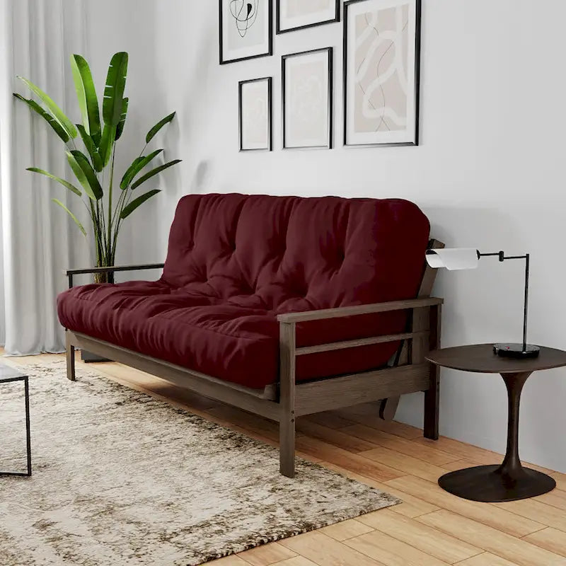 Matelas de futon en mousse à mémoire de forme gel, taille double