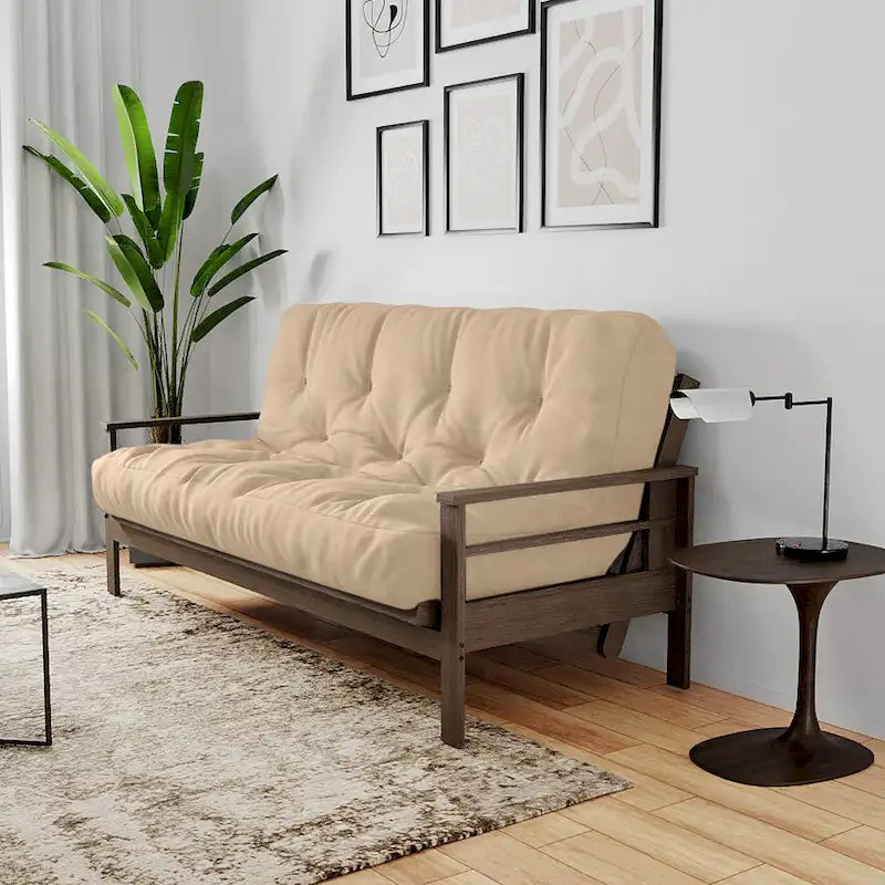 Matelas de futon en mousse à mémoire de forme gel, taille double