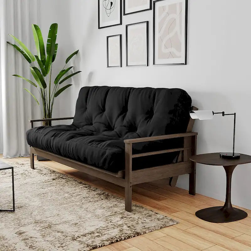 Matelas de futon en mousse à mémoire de forme gel, taille double