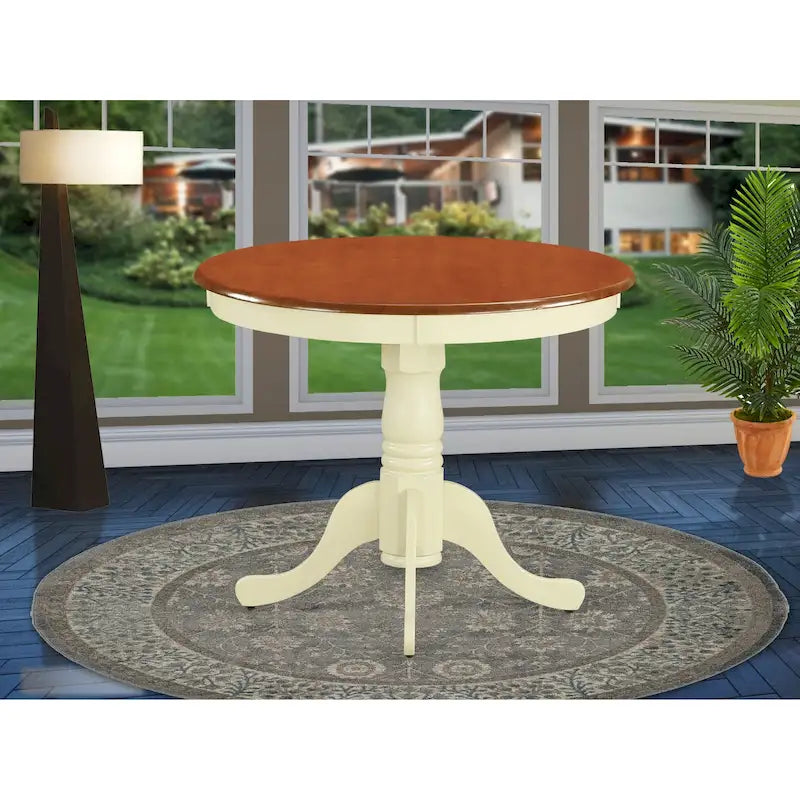 Table de salle à manger antique East West Furniture