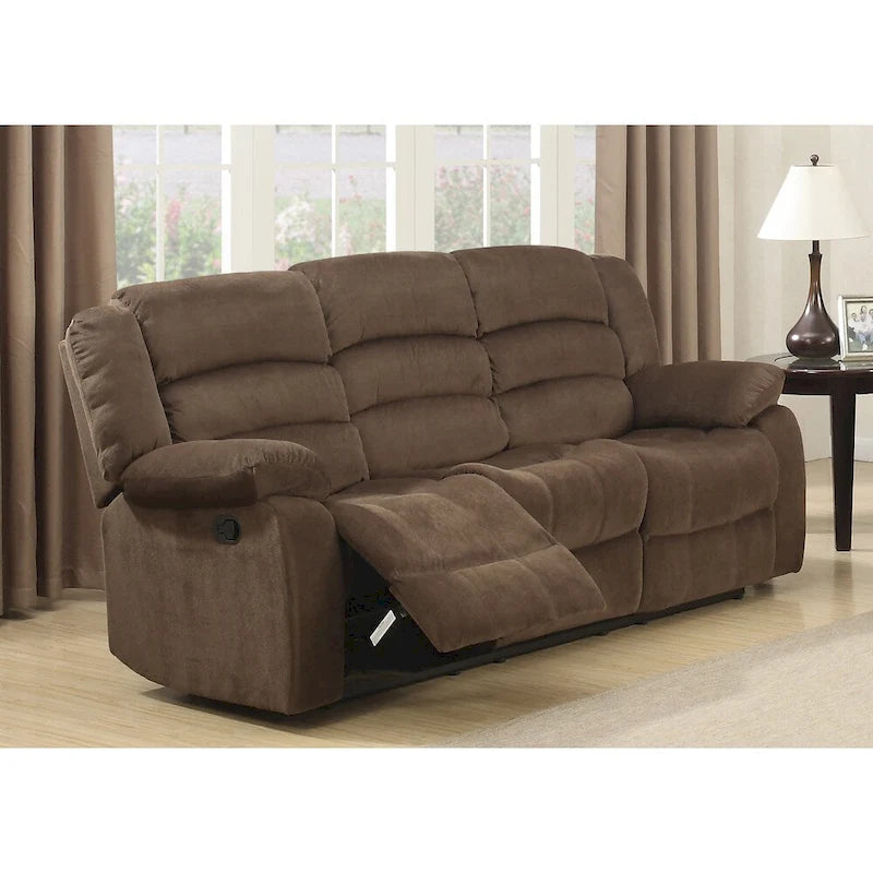 Salon contemporain inclinable marron