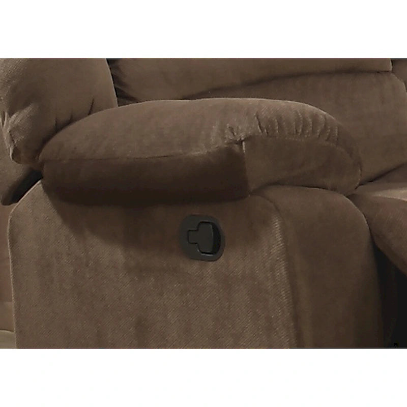 Salon contemporain inclinable marron